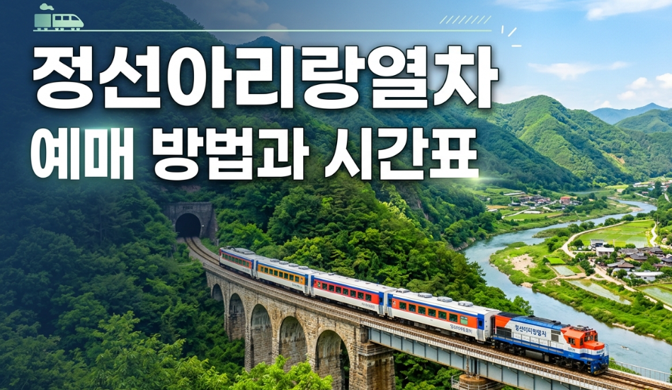 정선아리랑열차 예매